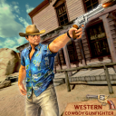 Western Cowboy Gunfighter - Horse Shooting Game Icon