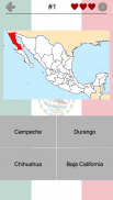 Mexican States - Mexico Quiz screenshot 0