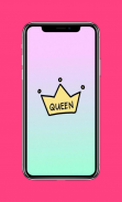 Queen Wallpaper Pink screenshot 2