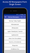 Norway Newspapers | Norway News App screenshot 0