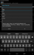 SQLite Manager screenshot 2