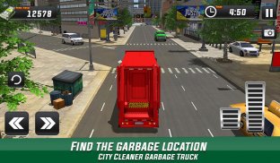 Waste Garbage Truck Driving 3D screenshot 2