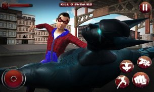 飞行 蜘蛛 男孩： 超级英雄 培训学院 游戏 screenshot 3