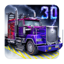 وقوف السيارات الشاحنة لعبة 3D Icon