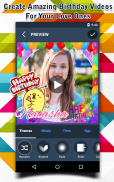 Birthday Video Maker screenshot 4