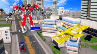 Flying Eagle Robot:Grand Robot Car Transformation screenshot 2