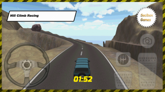 Nyata Jeep Bukit Climb Racing screenshot 3