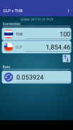 Chile Peso x Thai Baht screenshot 1