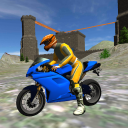 Motorbike Medieval Drive 3D Icon