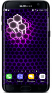 Hex Particles 3D Live Wallpaper screenshot 0