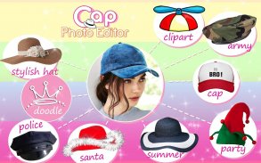 Hat Stickers for Photos screenshot 0