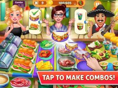 Kitchen Craze: Jogos de Cozinhar e Jogos de Comida screenshot 0