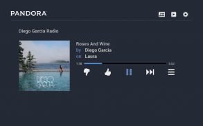 Pandora® Radio for Google TV screenshot 0