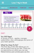 DIET Planning screenshot 2