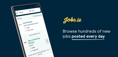 Jobs.ie Job Search App Ireland