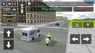 Police Car Driving Motorbike screenshot 4