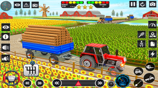 Farming Games: Tractor Driving screenshot 2