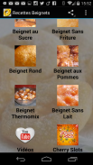 Recettes de Beignets screenshot 2