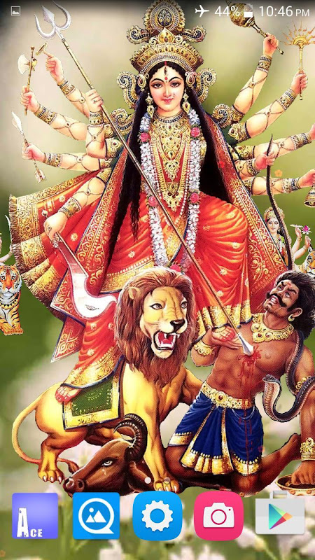 Durga art fantasy tan man luminos god lion HD wallpaper  Peakpx