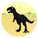 Dino T-Rex 3D Run Icon