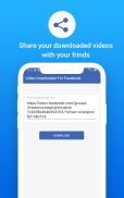 Video downloader HD for Facebook screenshot 2