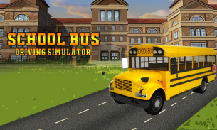 Schoolbus Driving Simulator screenshot 0