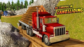 Trailer Cargo Truck Offroad Transporter screenshot 2