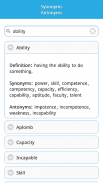 English Synonym Antonym Dictionary Free App screenshot 2