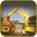 City Heavy Excavator Crane Sim