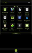 C.Black Theme GO Launcher EX screenshot 3