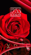 Rose Theme Zipper Lock Screen screenshot 3