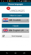 Learn Croatian - 50 languages screenshot 5