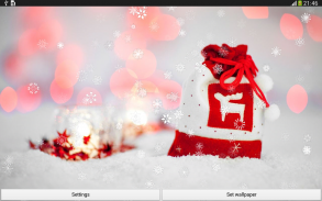 Christmas Live Wallpaper screenshot 0