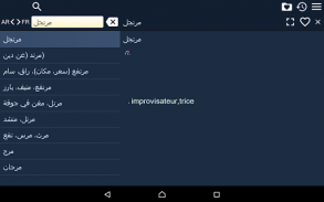 Arabic French Dictionary screenshot 5