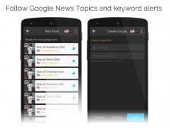 NewsTab: RSS & Notícias screenshot 1