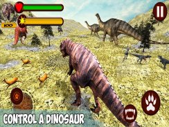 Dinosaure attaque lion colère screenshot 10