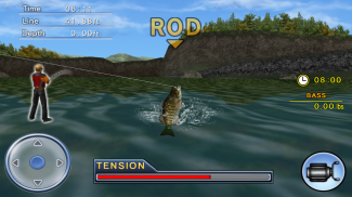 Бесплатная 3D Bass Fishing screenshot 3