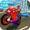 Superhero Stunt Bike Simulator