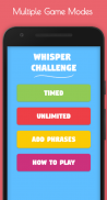 The Whisper Challenge screenshot 2