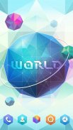 World GO Launcher Theme screenshot 0