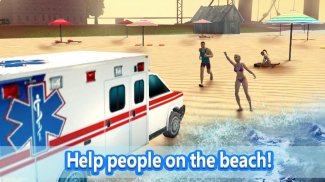 Coast Lifeguard Rescue Team 3D screenshot 1