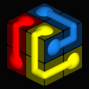 Cube Connect: Free puzzle game Icon