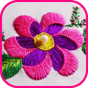 Learn stitches embroider by hand. 👚Easy sewing Icon