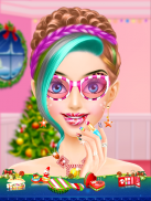 Christmas Salon : Makeup Me Game screenshot 1