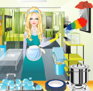 Gina - House Cleaning Games screenshot 1