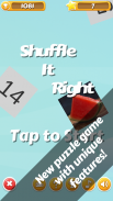 Shuffle it Right - puzzle game 😃 screenshot 2