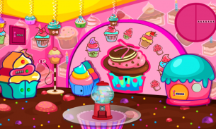 Entfliehen kleine Kuchen Haus screenshot 15