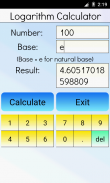 Logarithm Calculator Pro screenshot 1