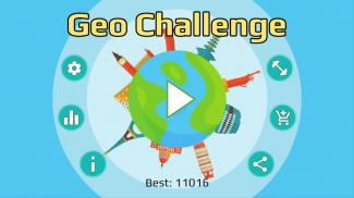 Geo Challenge - World Geography Quiz Game screenshot 1