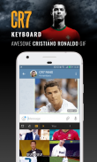 Teclado do Cristiano Ronaldo screenshot 2